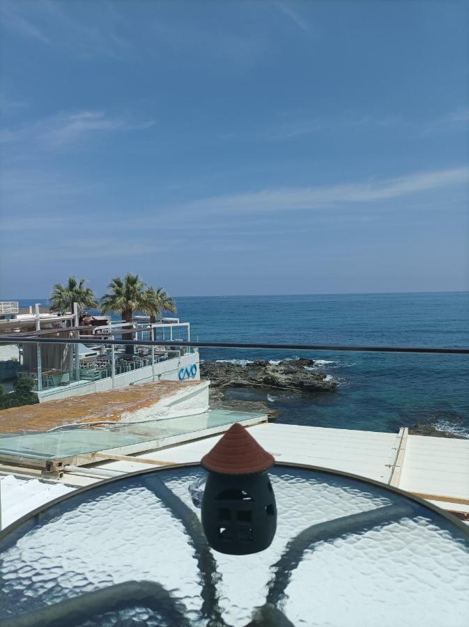 Beachfront Apartment Rethymno  ภายนอก รูปภาพ